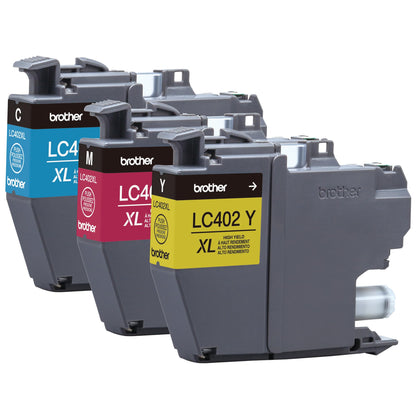 Brother Inkjet Printer Ink LC402XL3PKS, High Yield, 3 Count – view 6