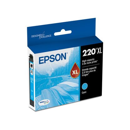 Epson Inkjet Printer Ink T220XL220, High Capacity