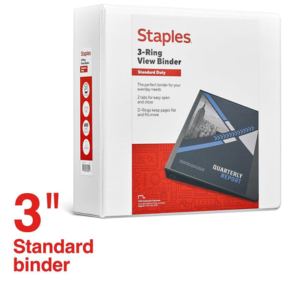 Staples Storage Binder ST55413-CC, 3-Inch – view 2