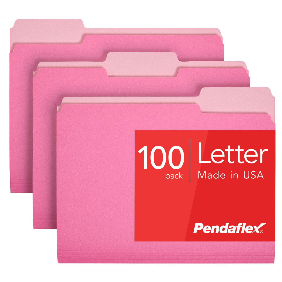 Pendaflex File Folder 152 1/3 PIN, 1 Box, 100 Count