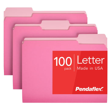 Pendaflex File Folder 152 1/3 PIN, 1 Box, 100 Count