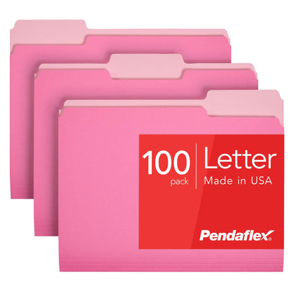 Pendaflex File Folder 152 1/3 PIN, 1 Box, 100 Count