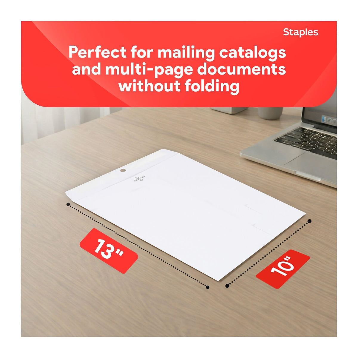 Staples Envelope 570231/14214, 10'' x 13'', 100 Count – view 3