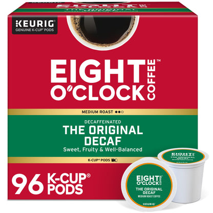 Eight O'Clock Coffee 10099555065425, 24 Count (Pack of 4), 96 Count