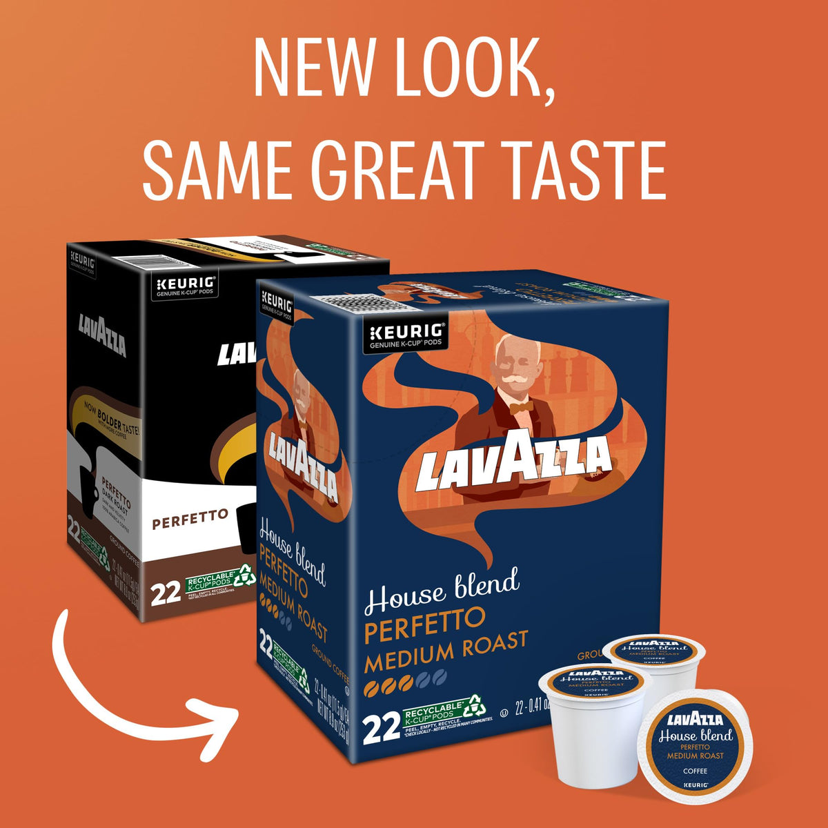 Lavazza Coffee, 22 Count (Pack of 4), 88 Count – view 2