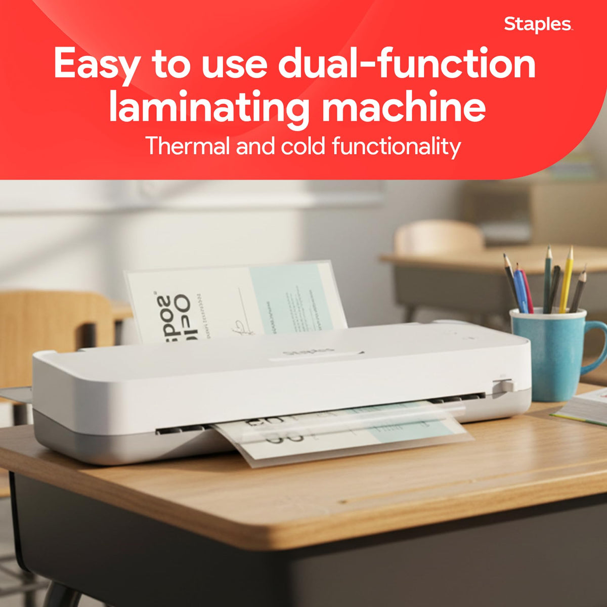 Staples Laminator OL312S, 12.9'' -inch – view 2