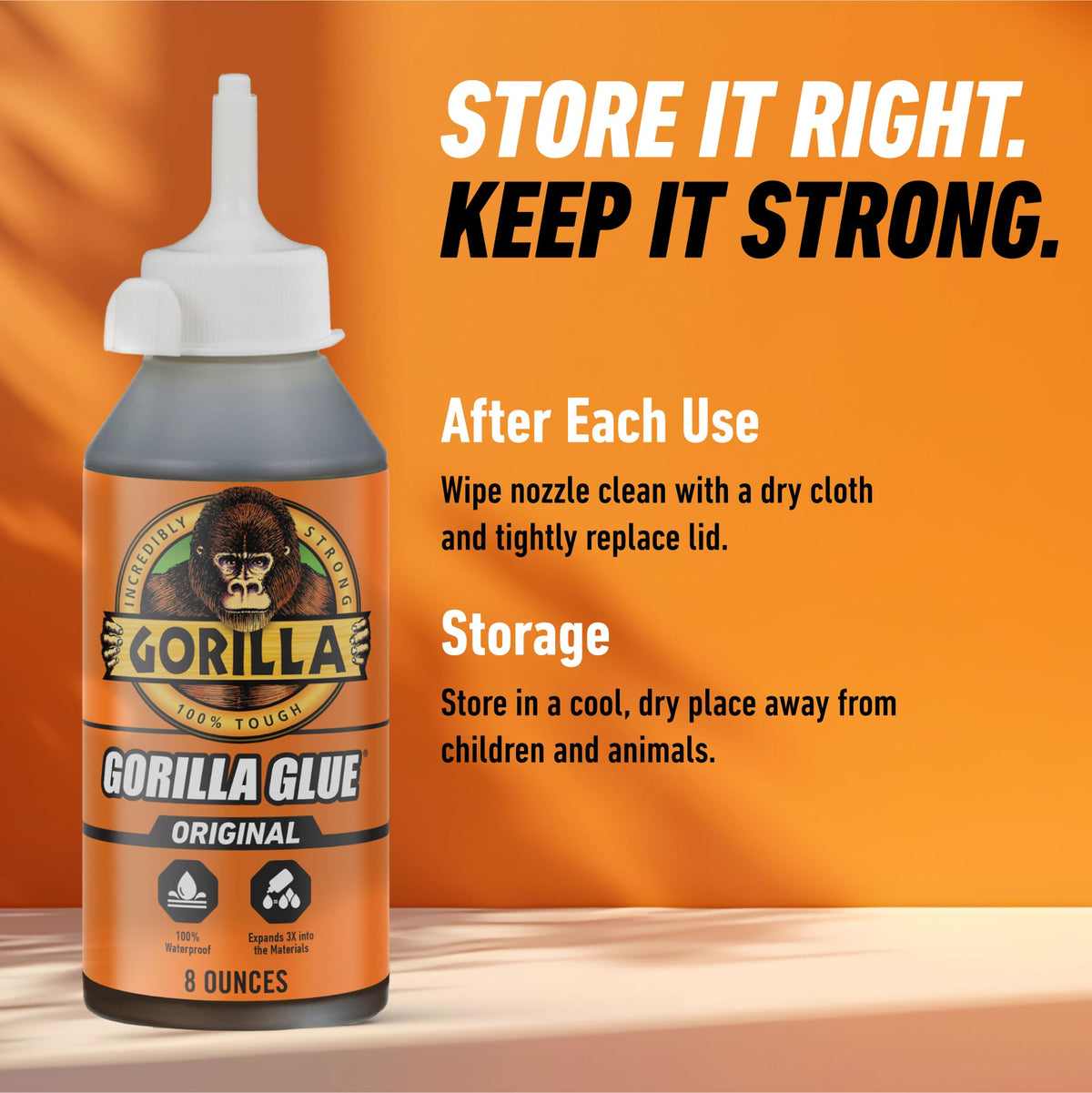 GORILLA Bonding Adhesives 5000830, 8oz – view 7