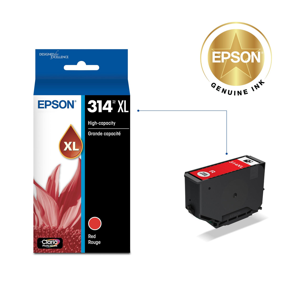 Epson Inkjet Printer Ink T314XL820-S – view 2