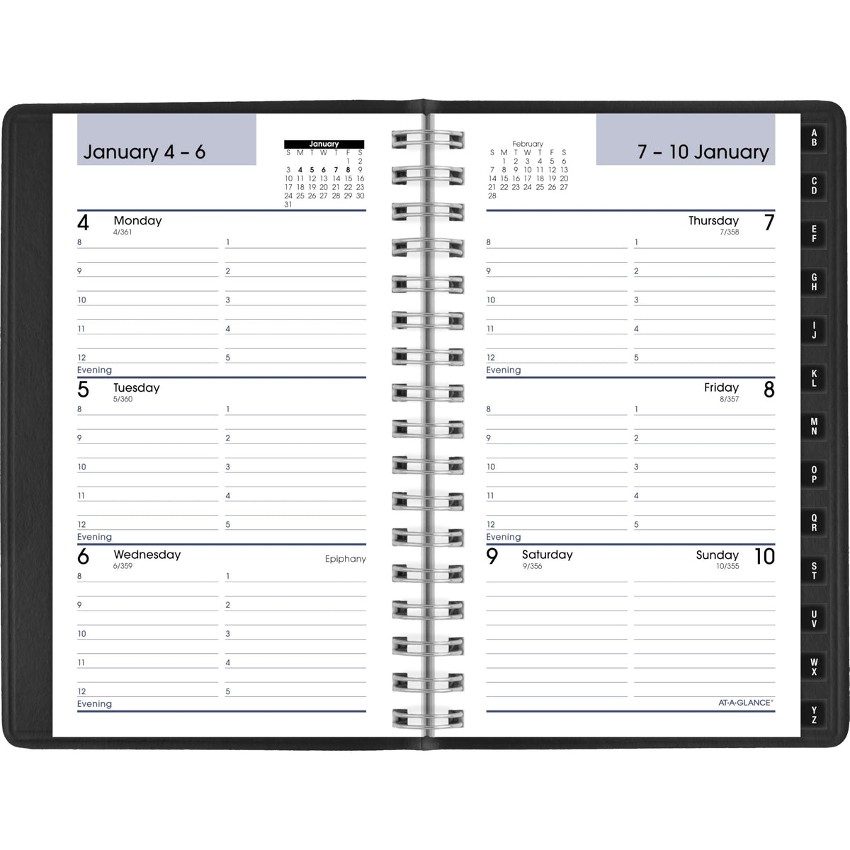 AT-A-GLANCE Planner G25000, 3.5" x 6" – view 7