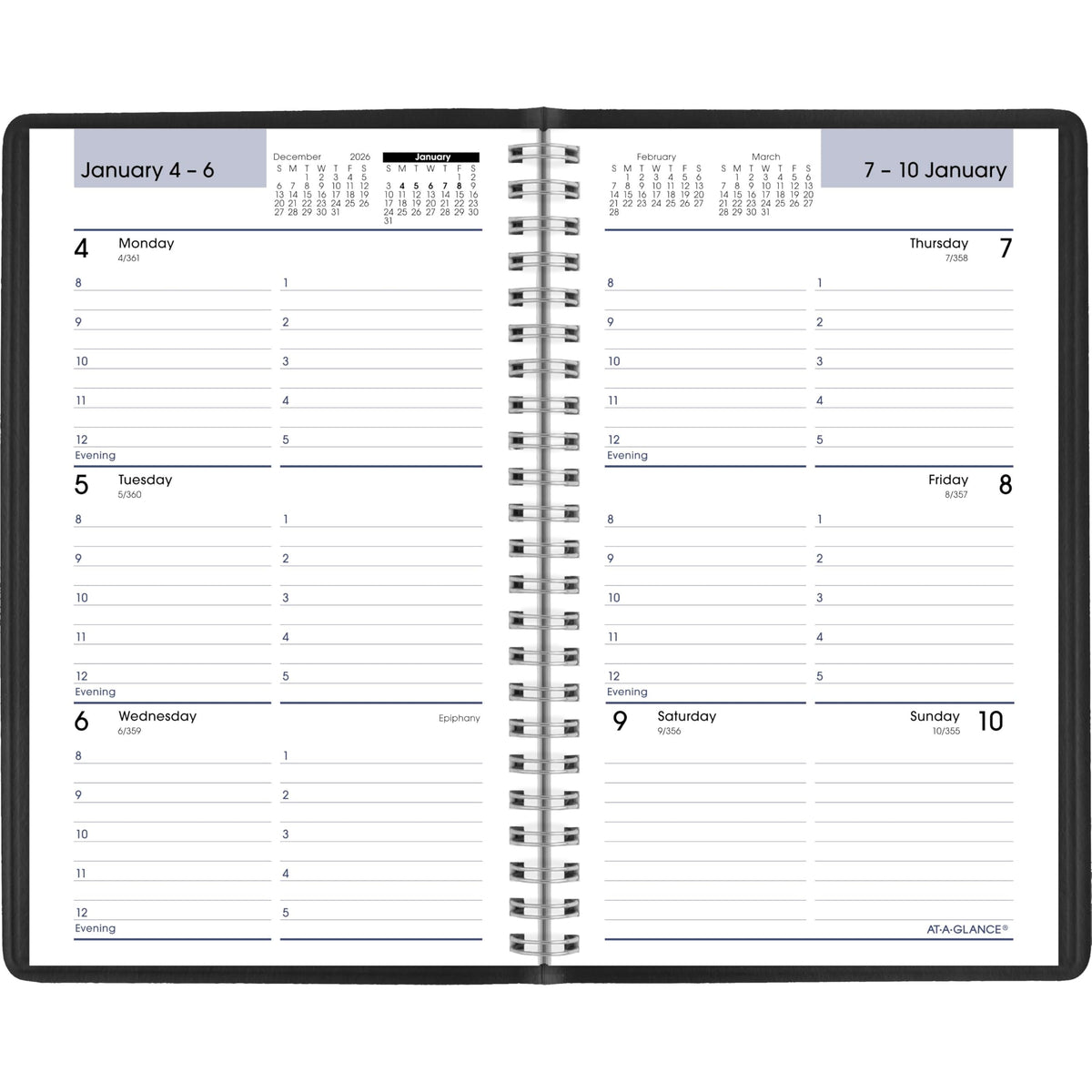 AT-A-GLANCE Planner G20000, 5" x 8" – view 7