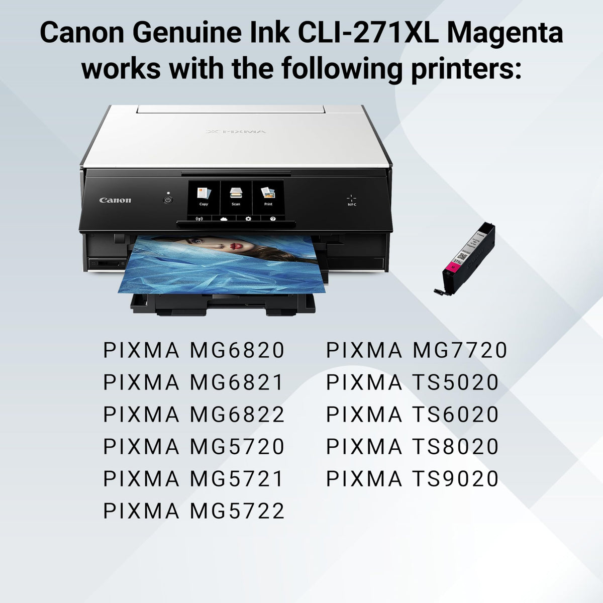Canon Inkjet Printer Ink CLI-271XLMagenta – view 6