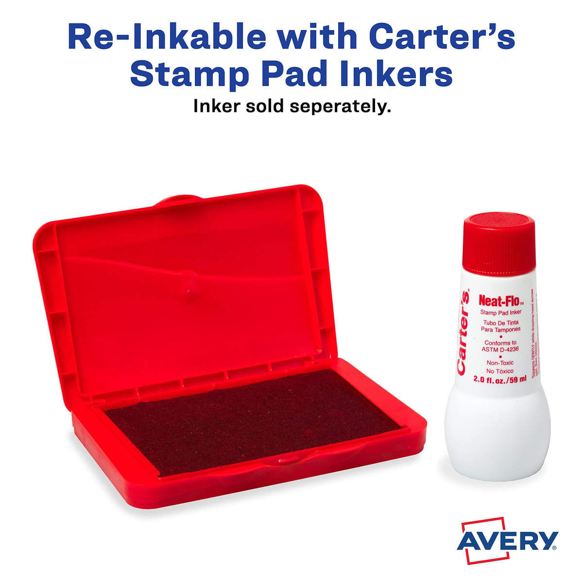 Avery Rubber Stamp 21071, 2.75 x 4.25 – view 4