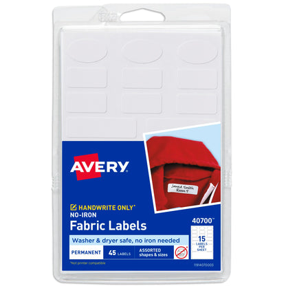 Avery Label 40700, 45 Count