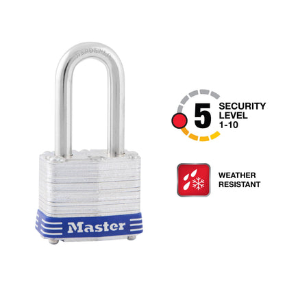 Master Lock 3DLF, 1-1/2" shackle – view 2