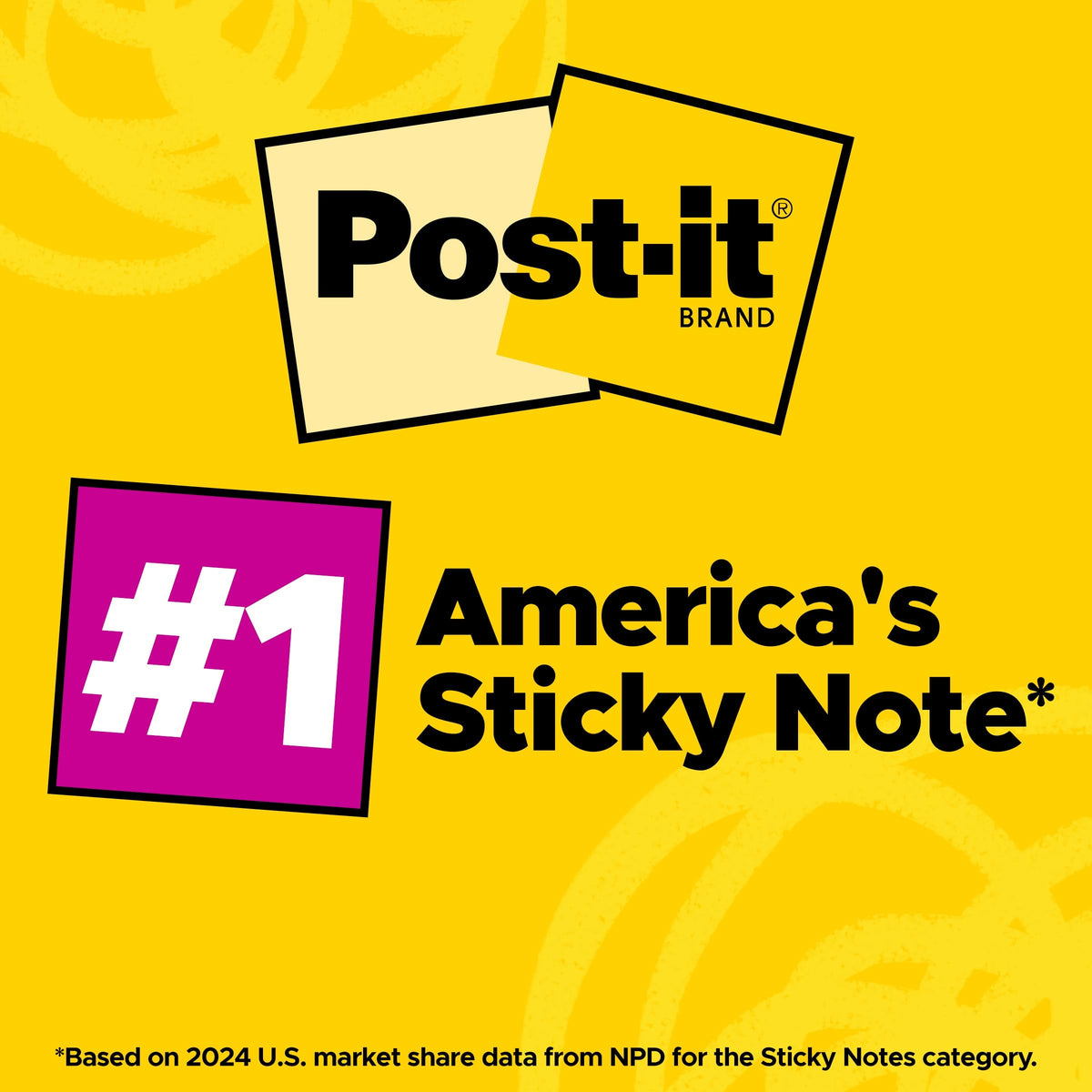 Post-it Self Stick Note 653AN, 12 Pads – view 4