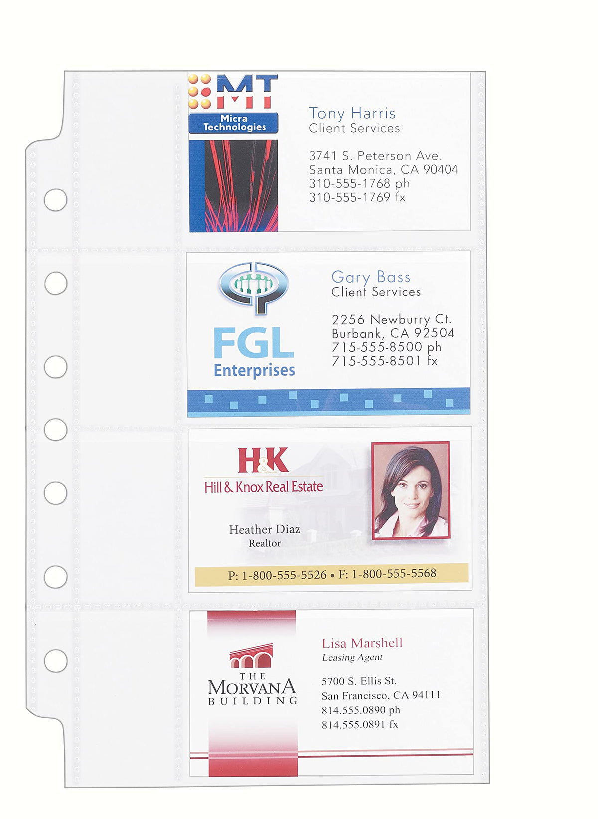 Avery Card Document Sleeve 76025, One Size – view 2