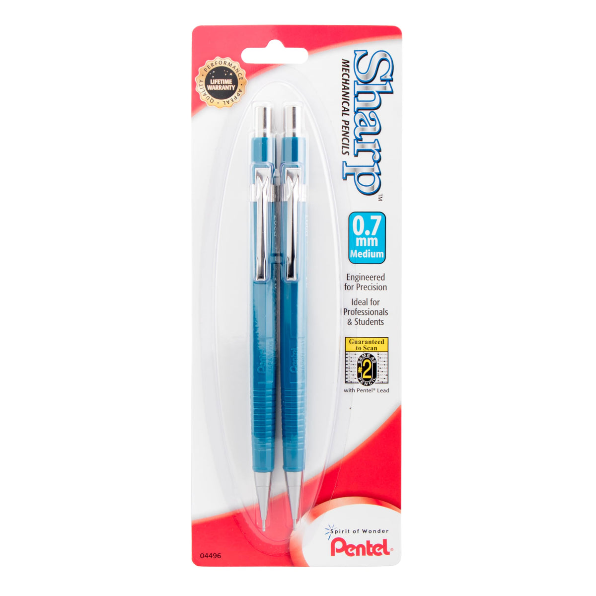 Pentel Writing Instrument P207BP2-K6, 1 Count (Pack of 2)