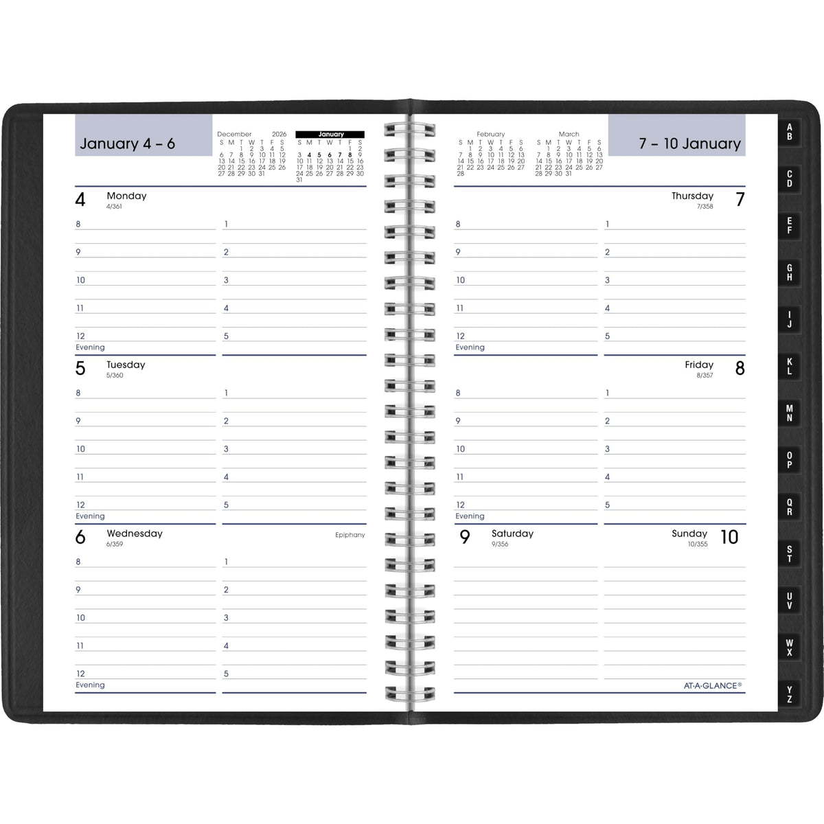 AT-A-GLANCE Planner G21000, 5" x 8" – view 7