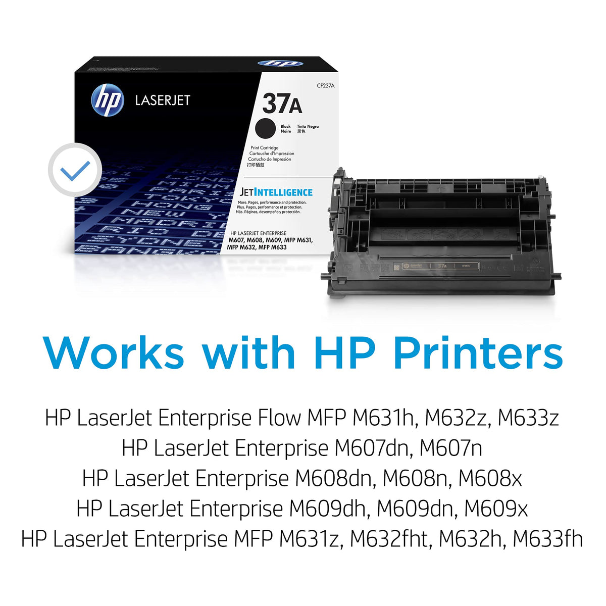 HP Laser Printer Toner CF237A, 1 Size – view 2