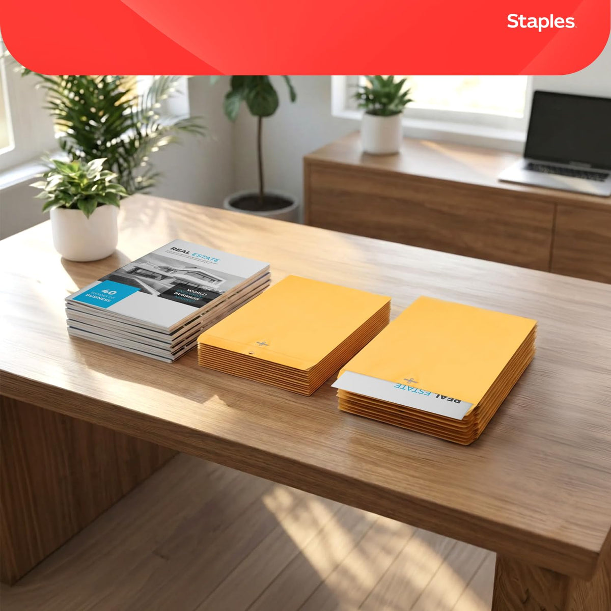 Staples Envelope ST487493-CC, 9'' x 12'', 250 Count – view 5