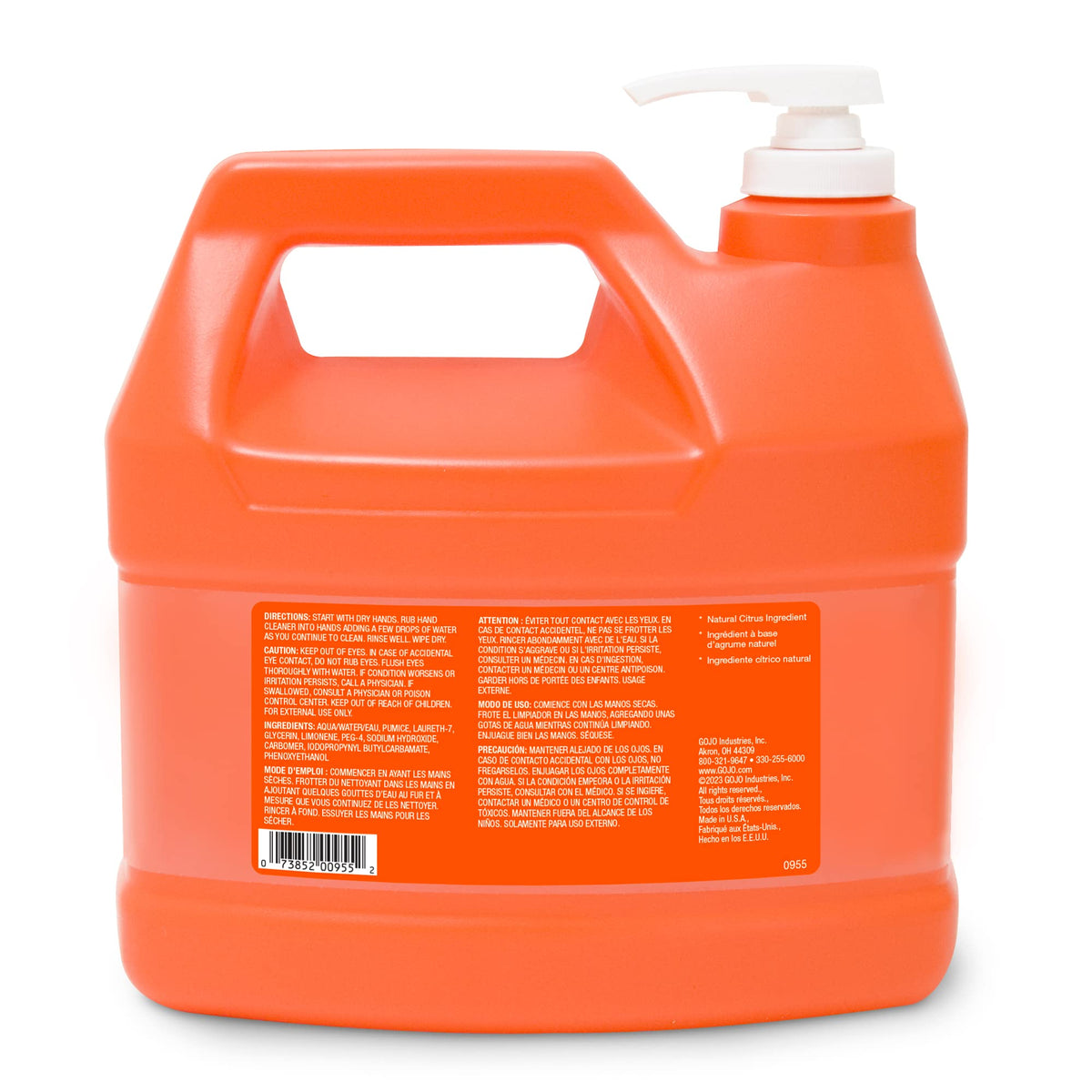 GOJO Skin Cleaning Agent 752-944, 128 Fl Oz – view 2