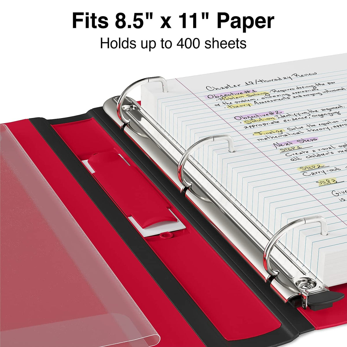 Staples Storage Binder 18369/55860, 1.5-Inch – view 4