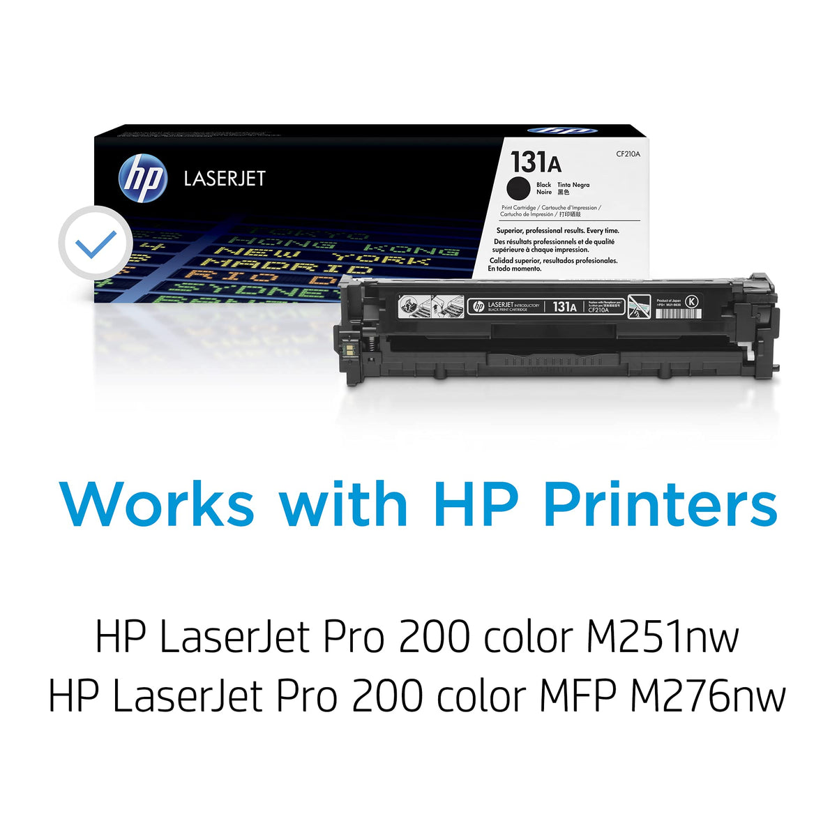 HP Laser Printer Toner CF210A, True – view 2