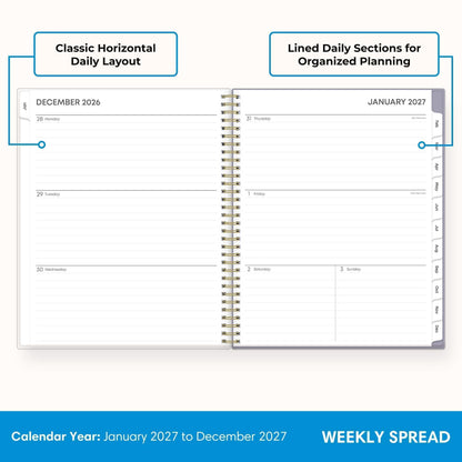 Blue Sky Planner 143971-27AMZ, 8.5" x 11" – view 3