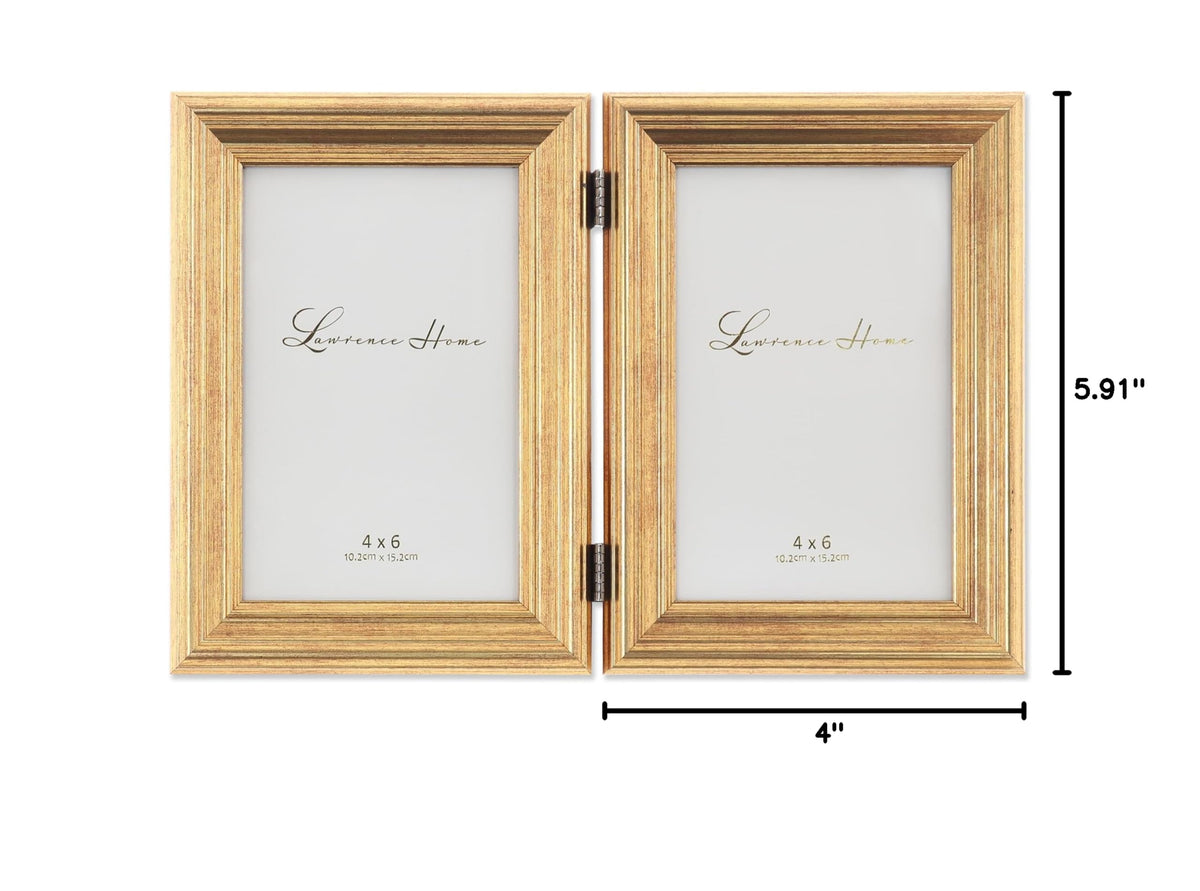 Lawrence Frames Picture Frame 536246D, 4 x 6 in Double – view 7