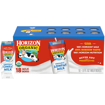 Horizon Organic Dairy Based Drink dinirao, 8 Fl Oz (Pack of 18)
