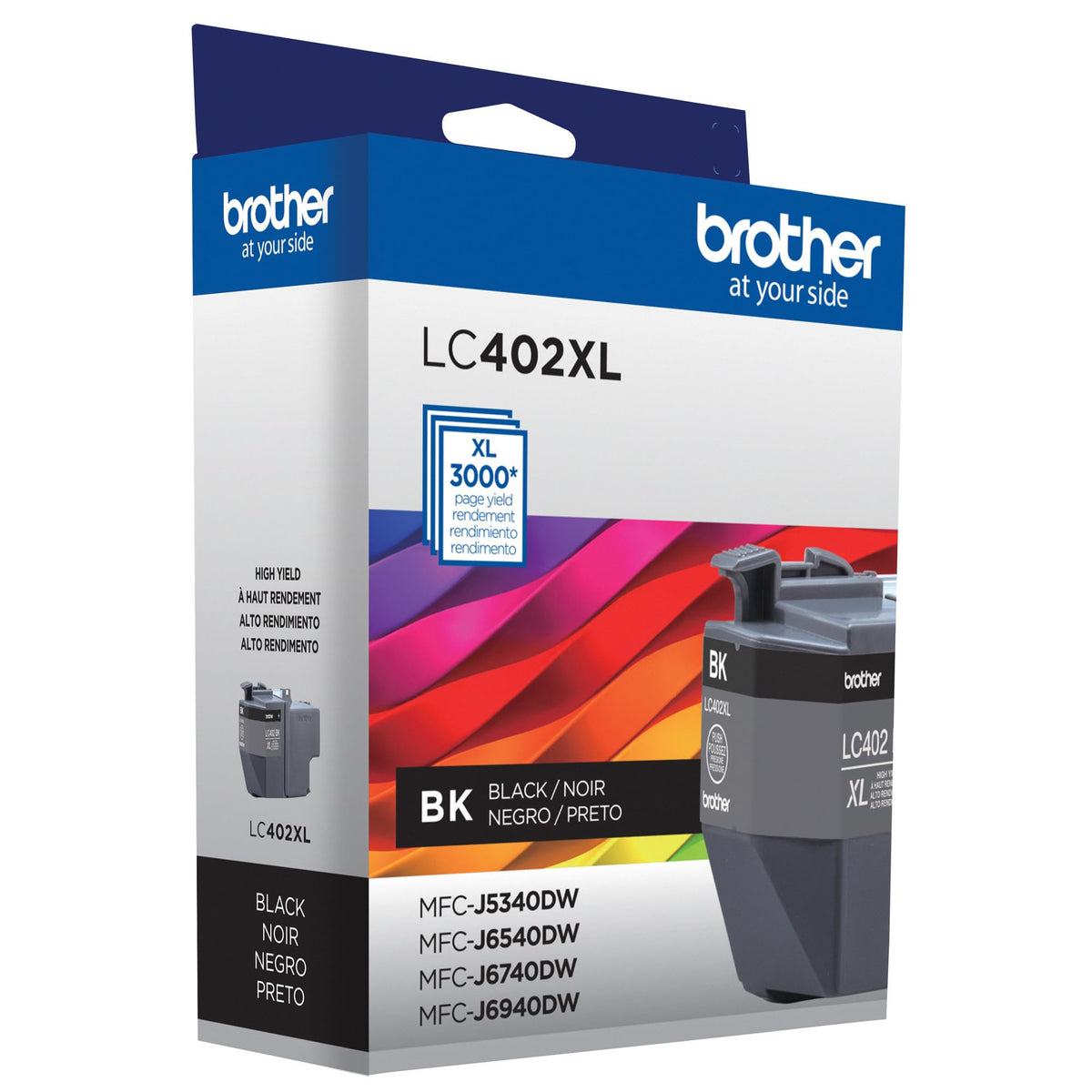 Brother Inkjet Printer Ink LC402XLBKS, High Yield – view 3