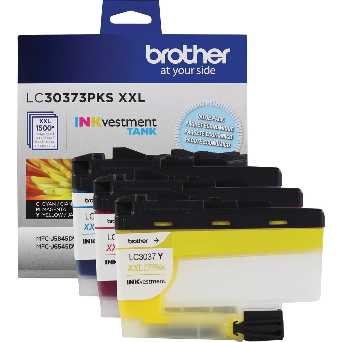 Brother Inkjet Printer Ink LC30373PKS, Information Not Available, 3 Count – view 4