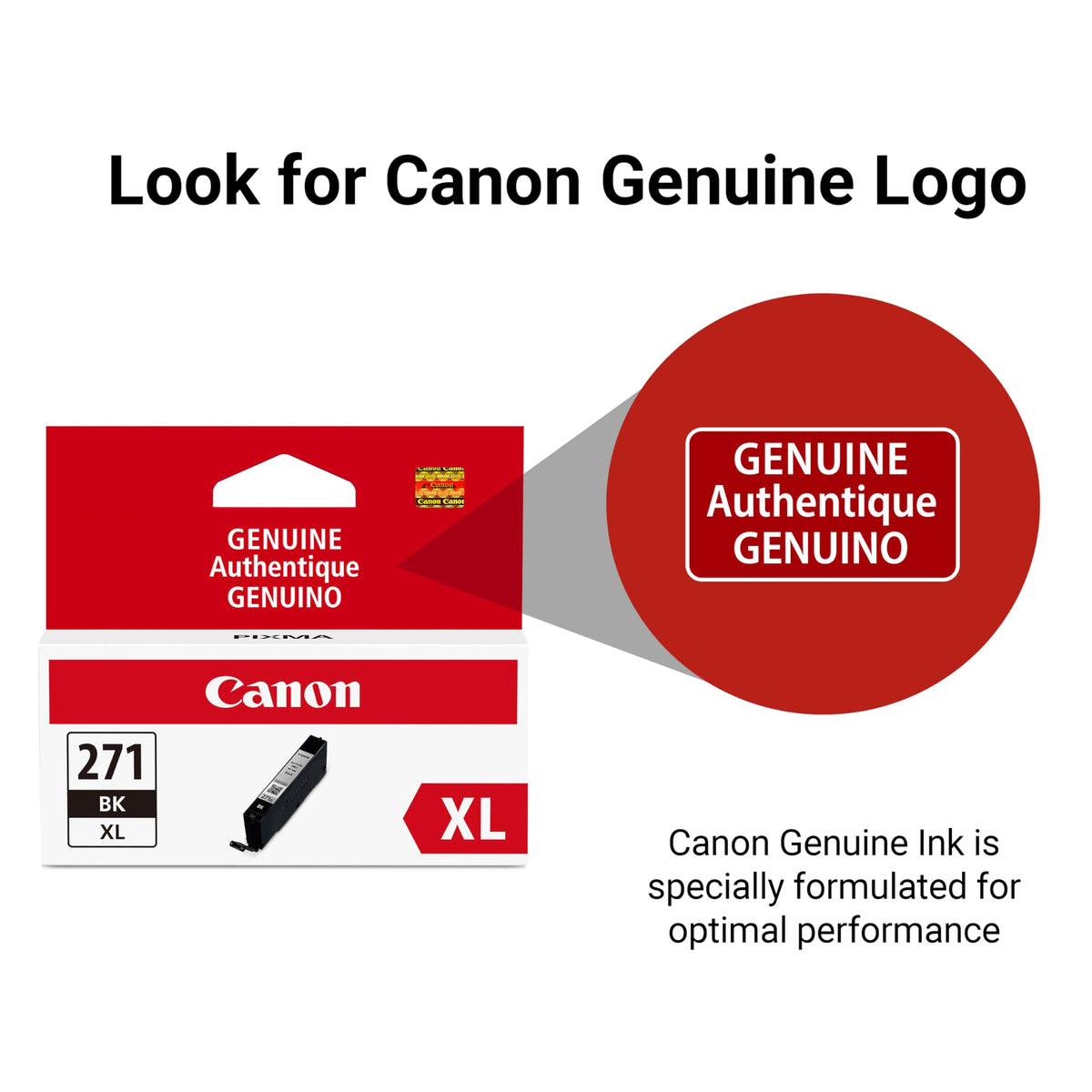 Canon Inkjet Printer Ink 0336C001, XL – view 5