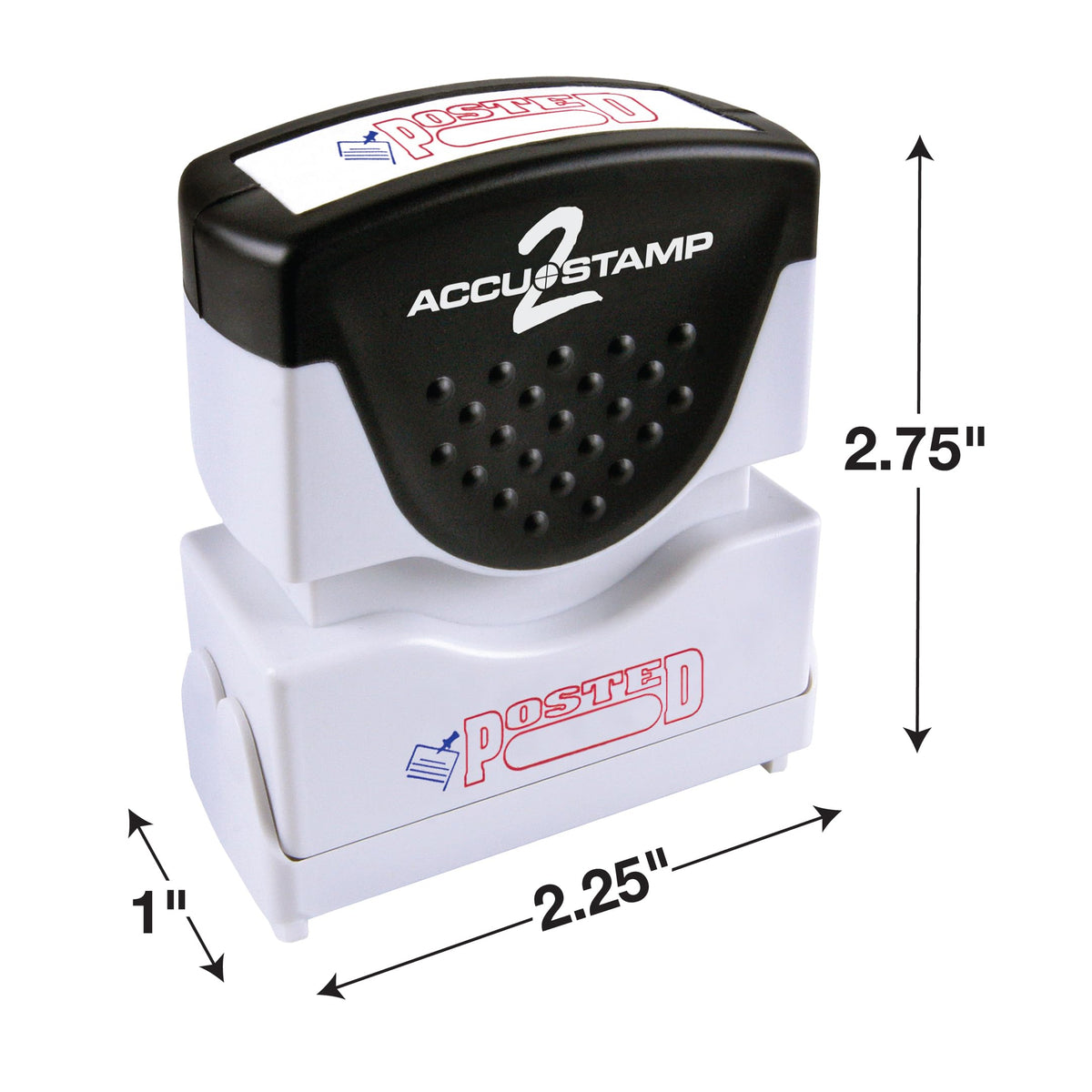 AccuStamp Rubber Stamp 035521, 1-5/8" x 1/2" – view 3