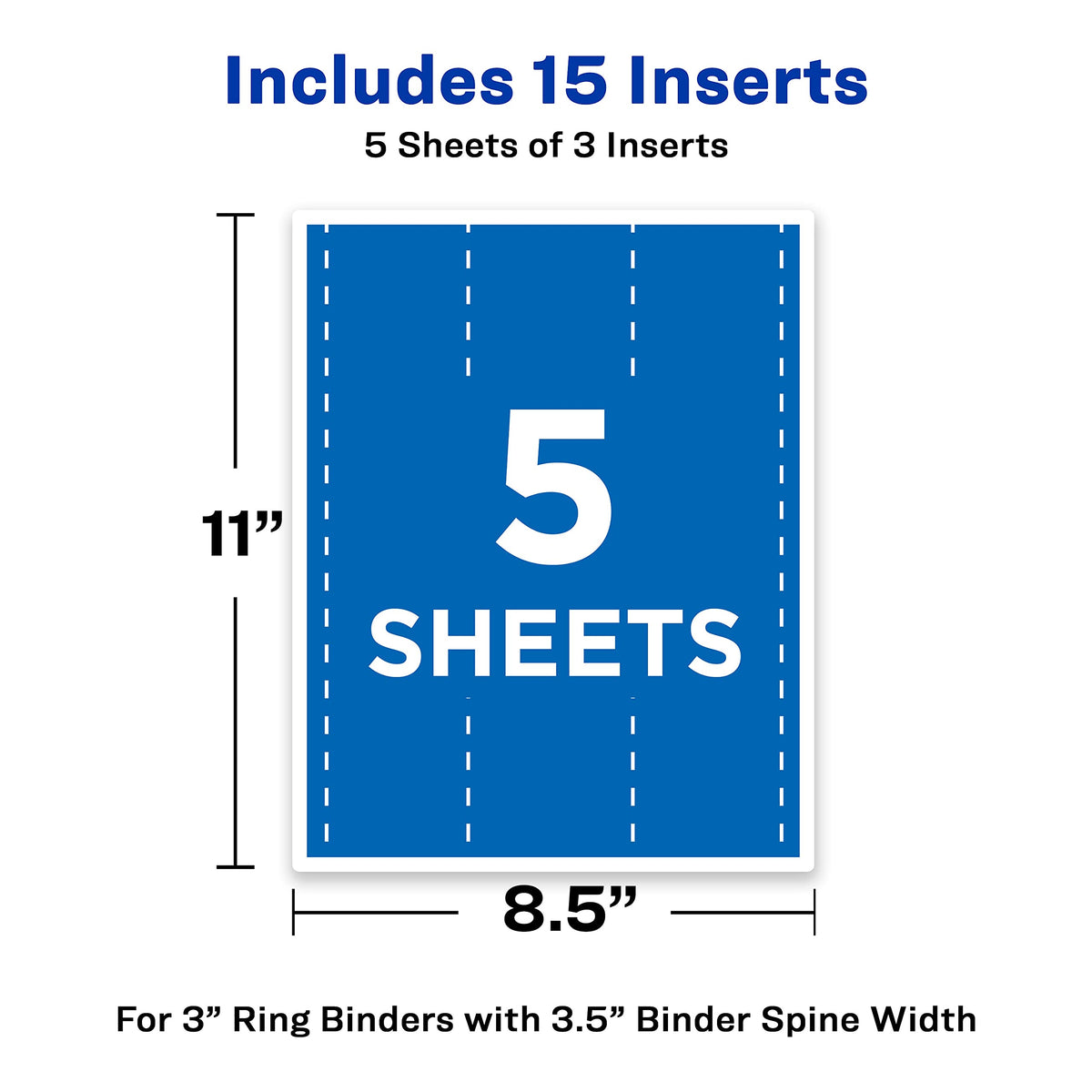 Avery Storage Binder 89109, For 3" Ring, 5 Count – view 4