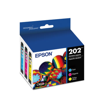 Epson Inkjet Printer Ink T202520-S, Standard Capacity, 3 Count