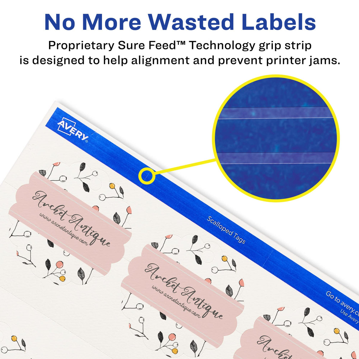 Avery Label 80511, 90 Tags – view 3