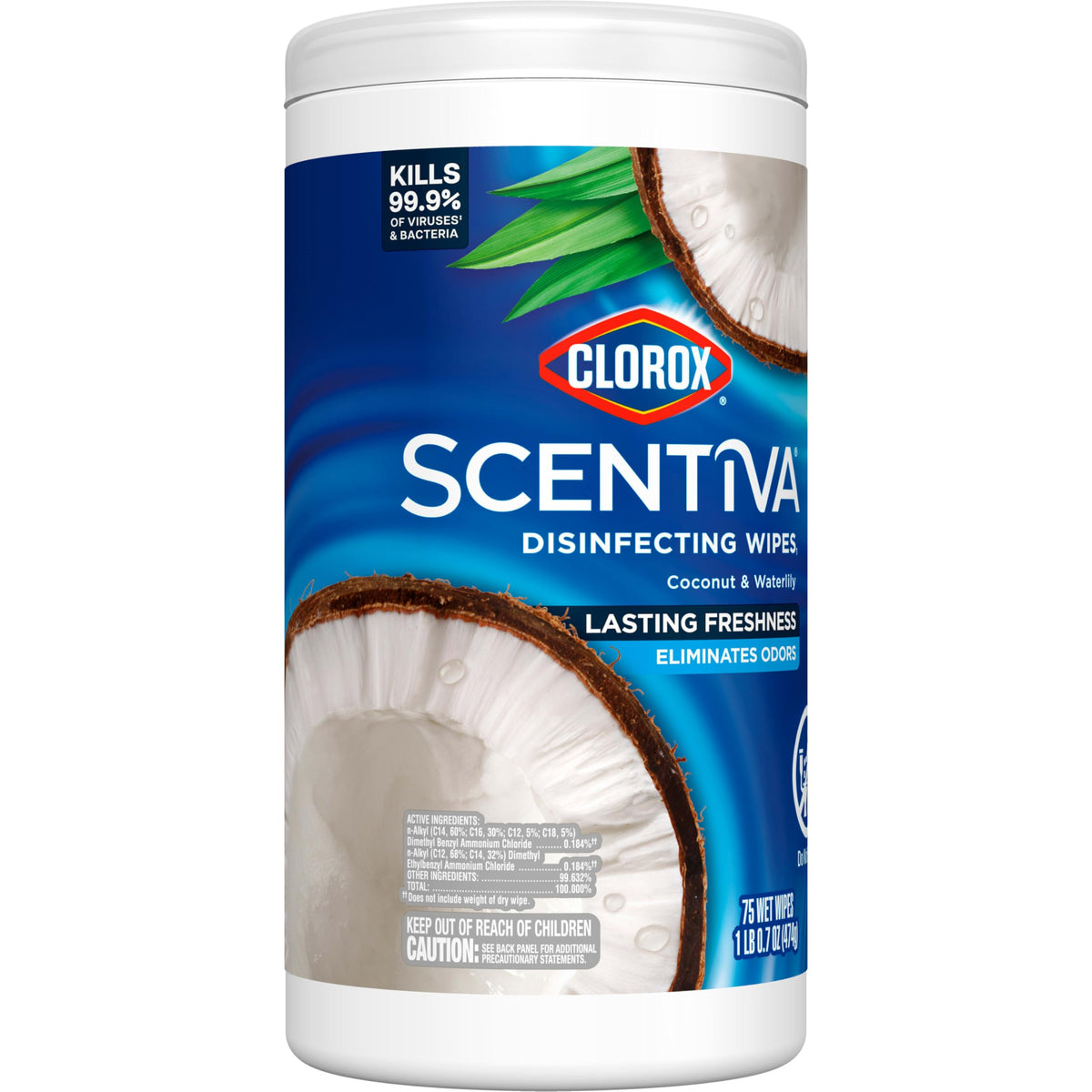 Clorox Surface Cleaning Wipe CLO60037CT, 75 Count – view 9
