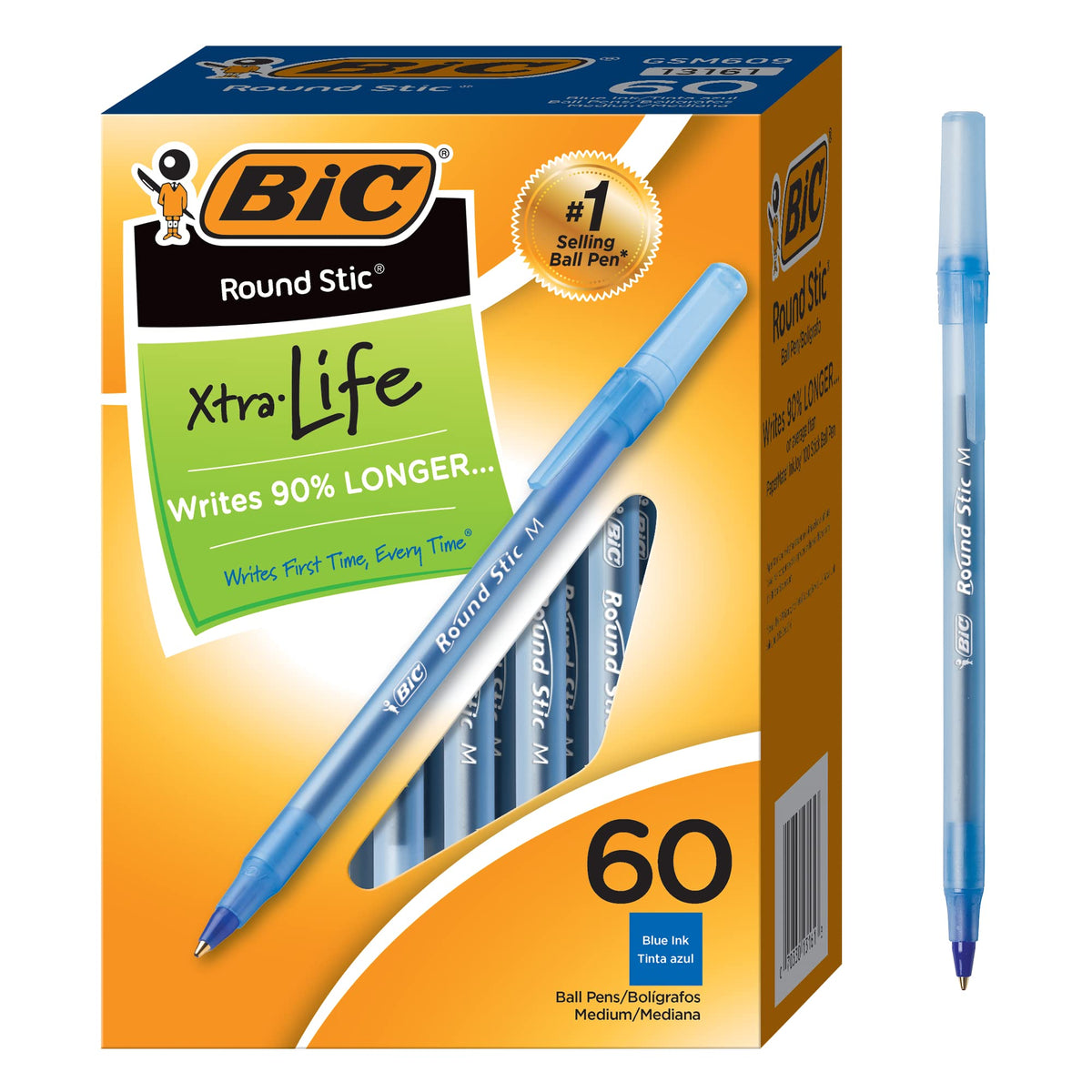 BIC Writing Instrument GSM609BE, 60 Count