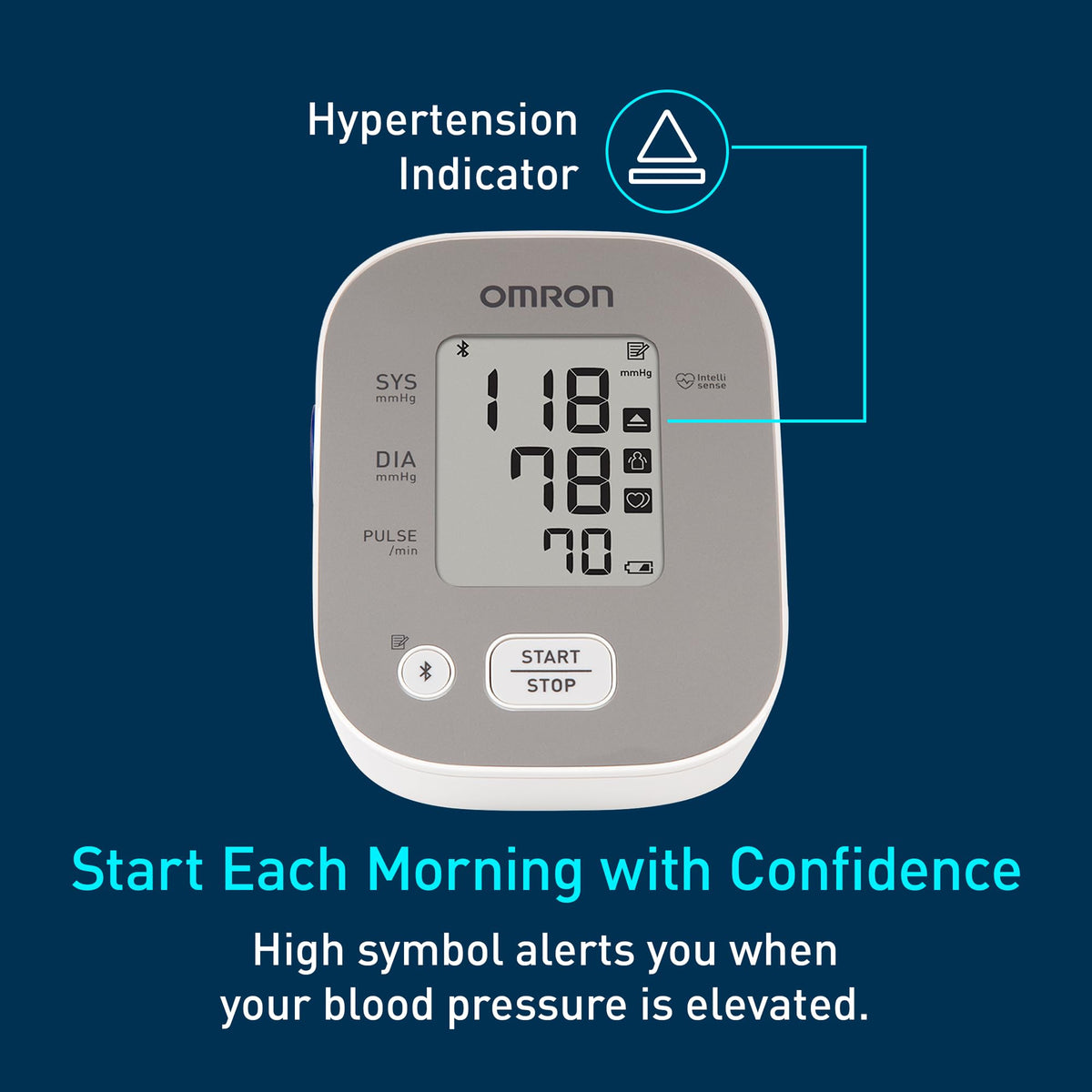 Omron Blood Pressure Monitor BP5150, 9-17" Cuff Size | Single Unit – view 4