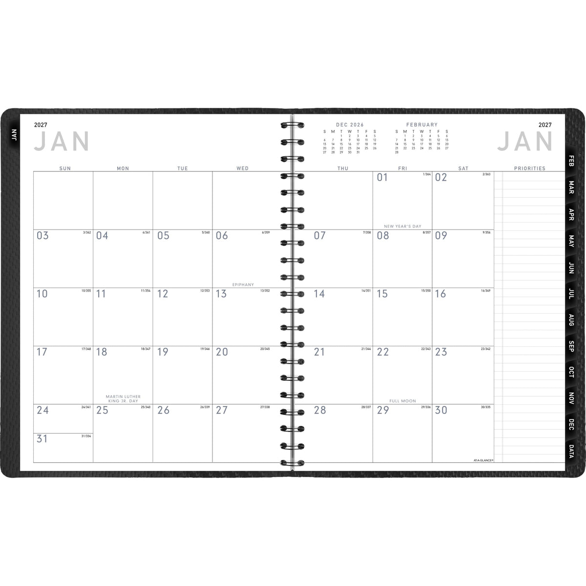 AT-A-GLANCE Planner 70950X45, 8.25" x 11" – view 10
