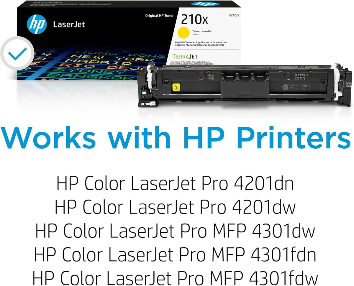 HP Laser Printer Toner W2102X, 14.33 x 3.62 x 4.76 – view 2