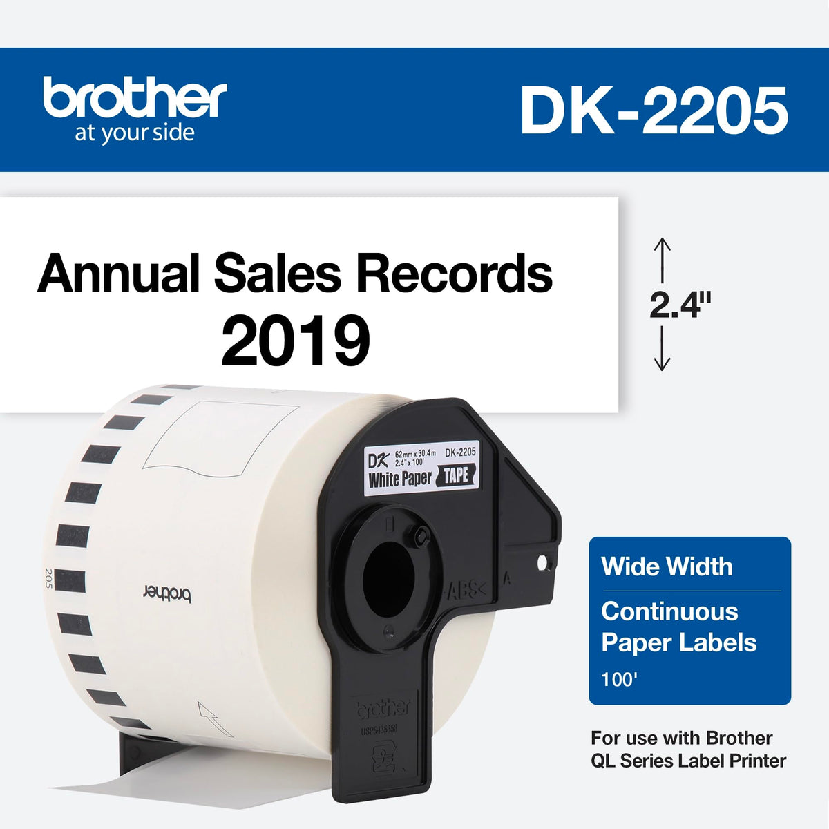 Brother Label DK2205, 1 Roll – view 2