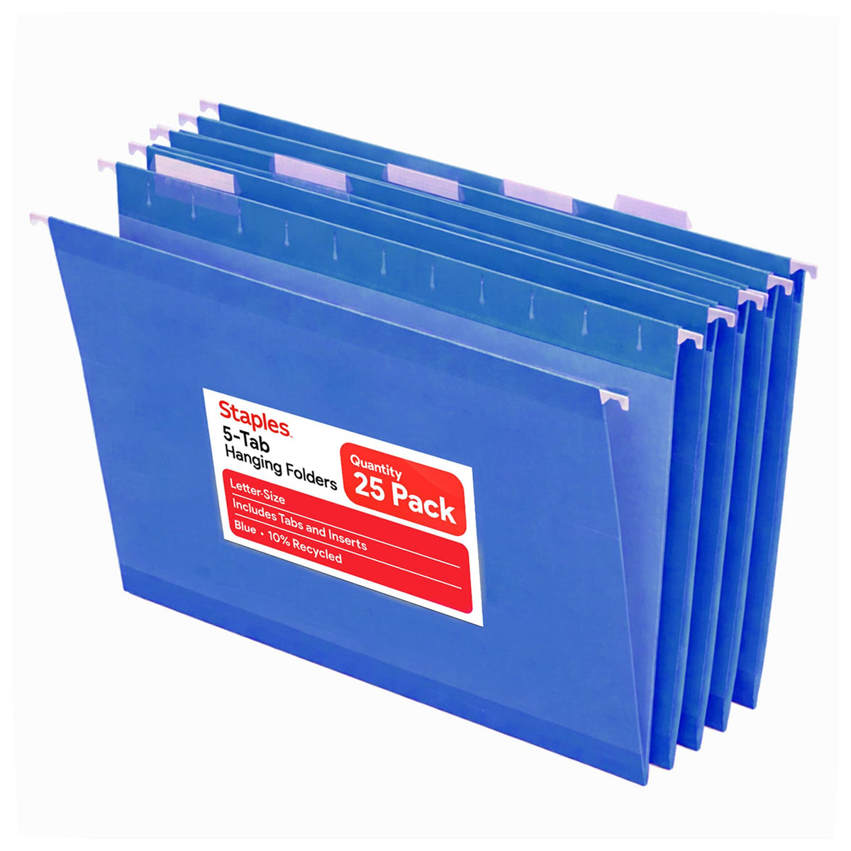 Staples File Folder 163501, Letter Size, 25 Count