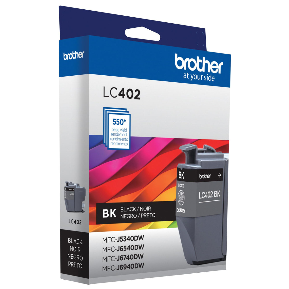 Brother Inkjet Printer Ink LC402BKS, Standard Yield – view 4