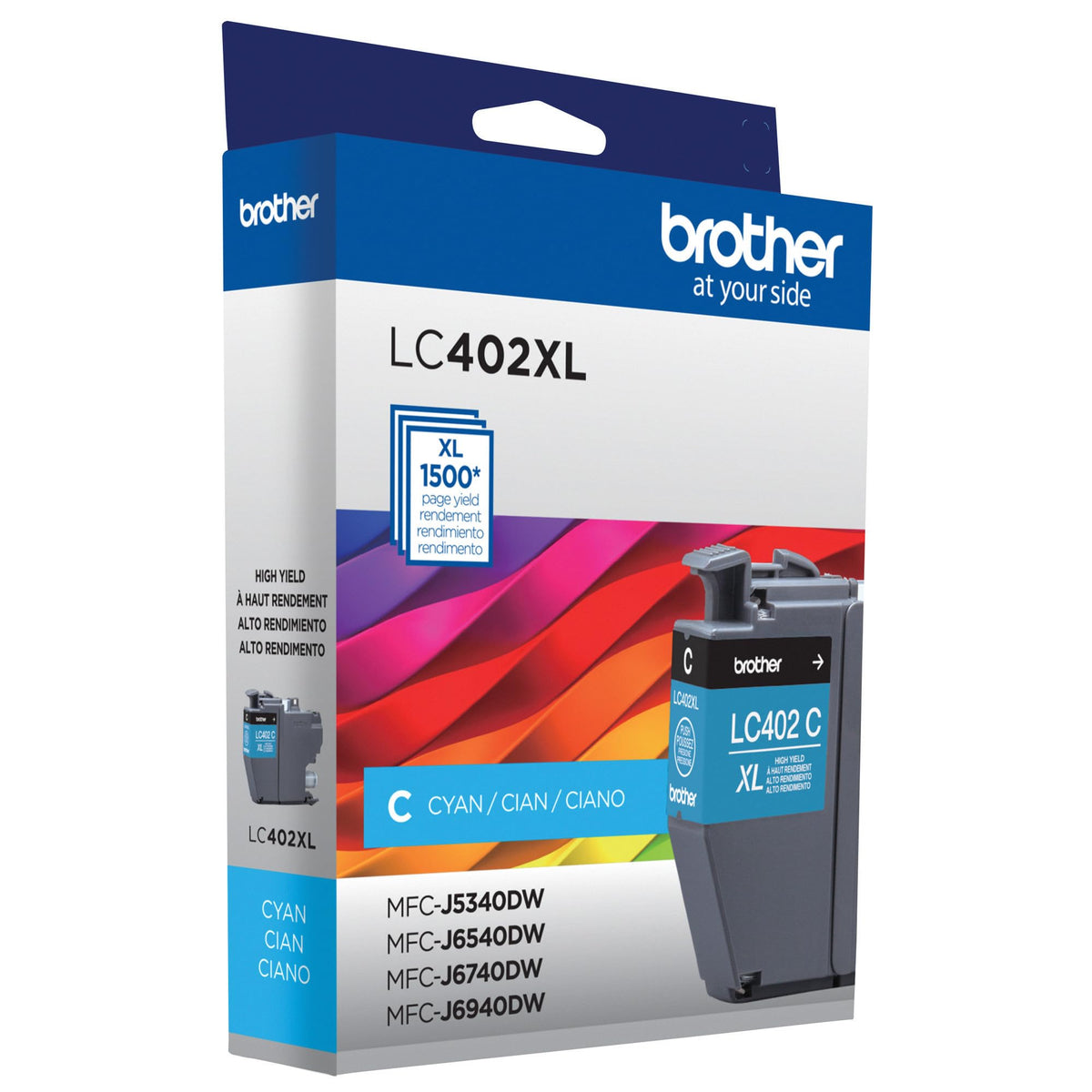 Brother Inkjet Printer Ink LC402XLCS, High Yield – view 7