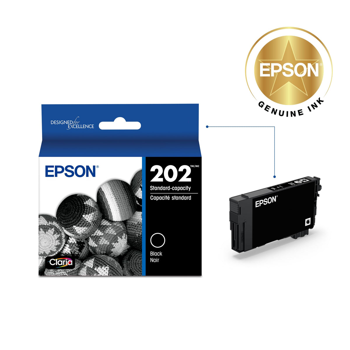 Epson Inkjet Printer Ink T202120-S, 1 Count – view 2