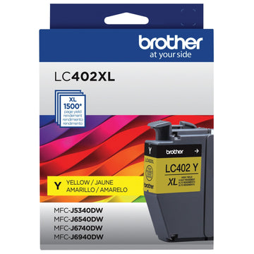 Brother Inkjet Printer Ink LC402XLYS, High Yield