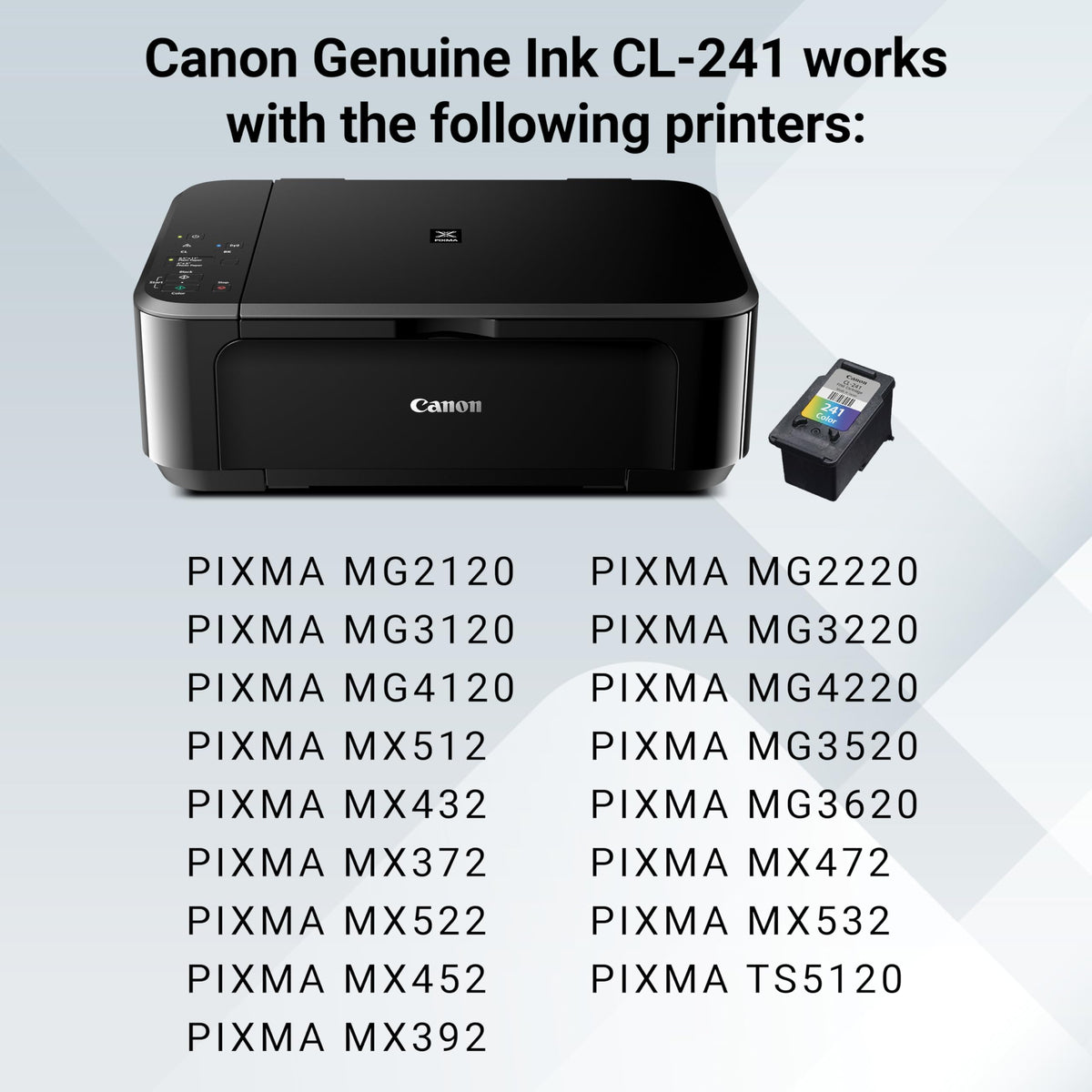 Canon Inkjet Printer Ink CL241, CL-241 Color – view 7