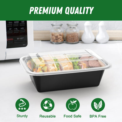 Dealusy Food Storage Container MPC24, 24 oz, 50 Count – view 3
